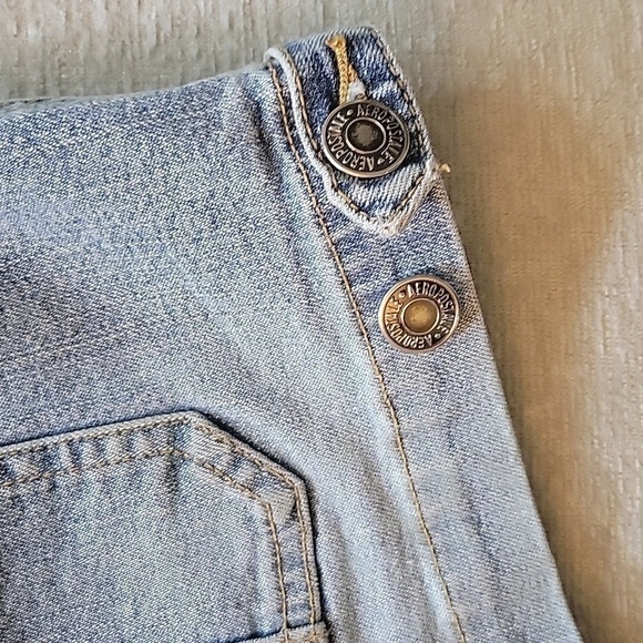 AREOPOSTALE jean shorts.  Good condition.  Size 9/10. - Picture 3 of 7